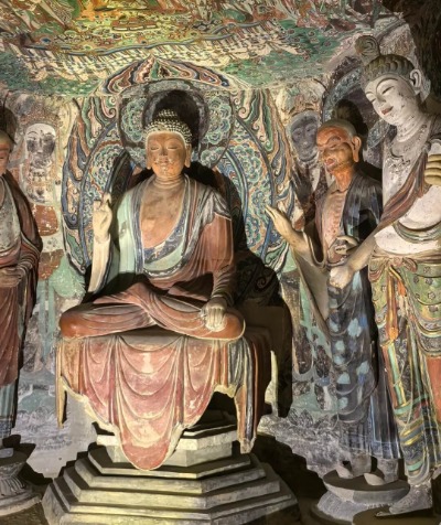 A Dunhuang-themed exhibition.