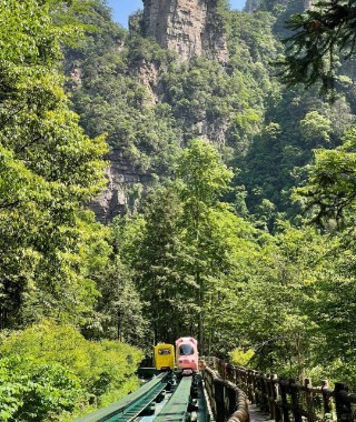 The Ten-Mile Gallery is a stunningly beautiful golden route in Zhangjiajie National Park.